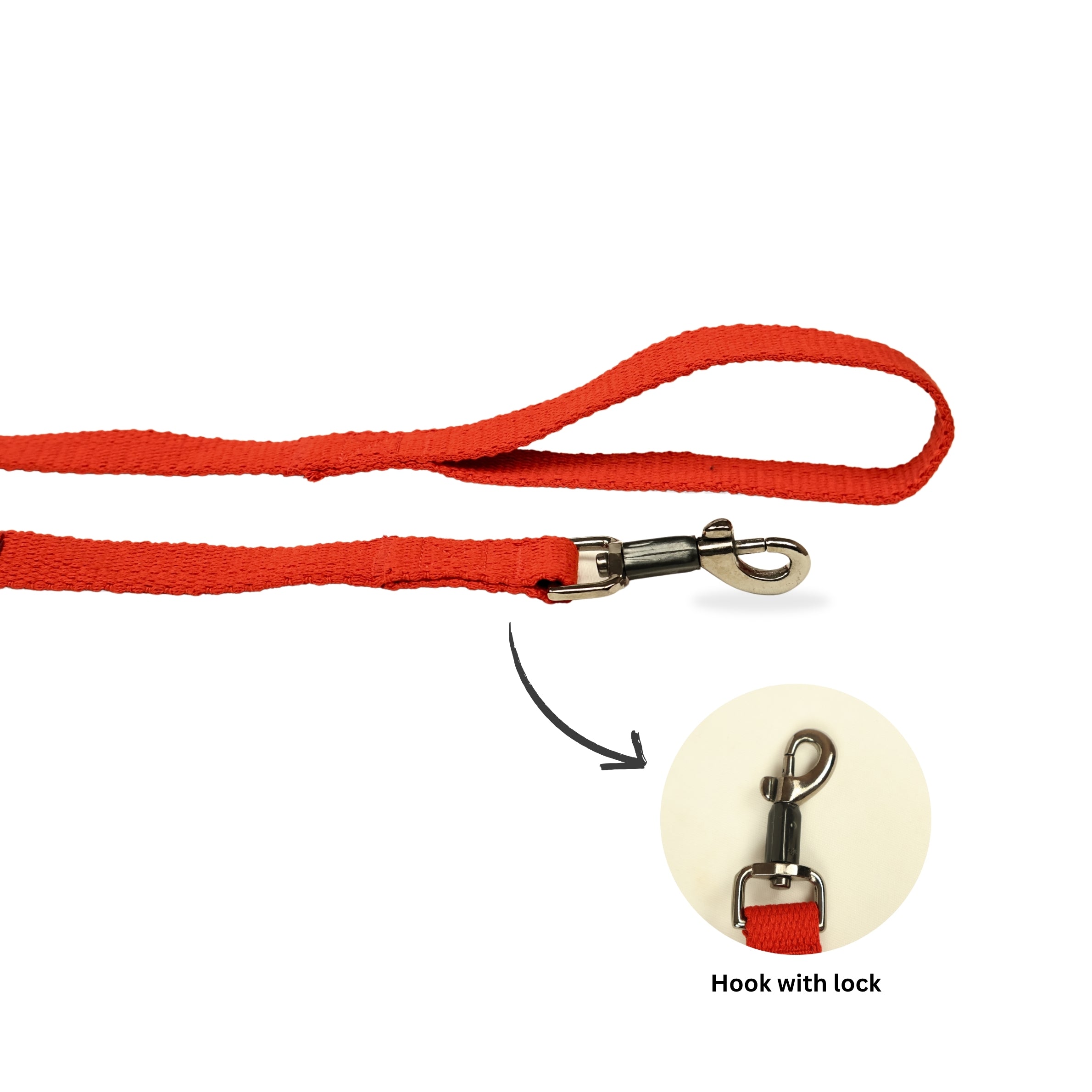 Durable Spun Polyester Dog Leash. Strong & Lightweight