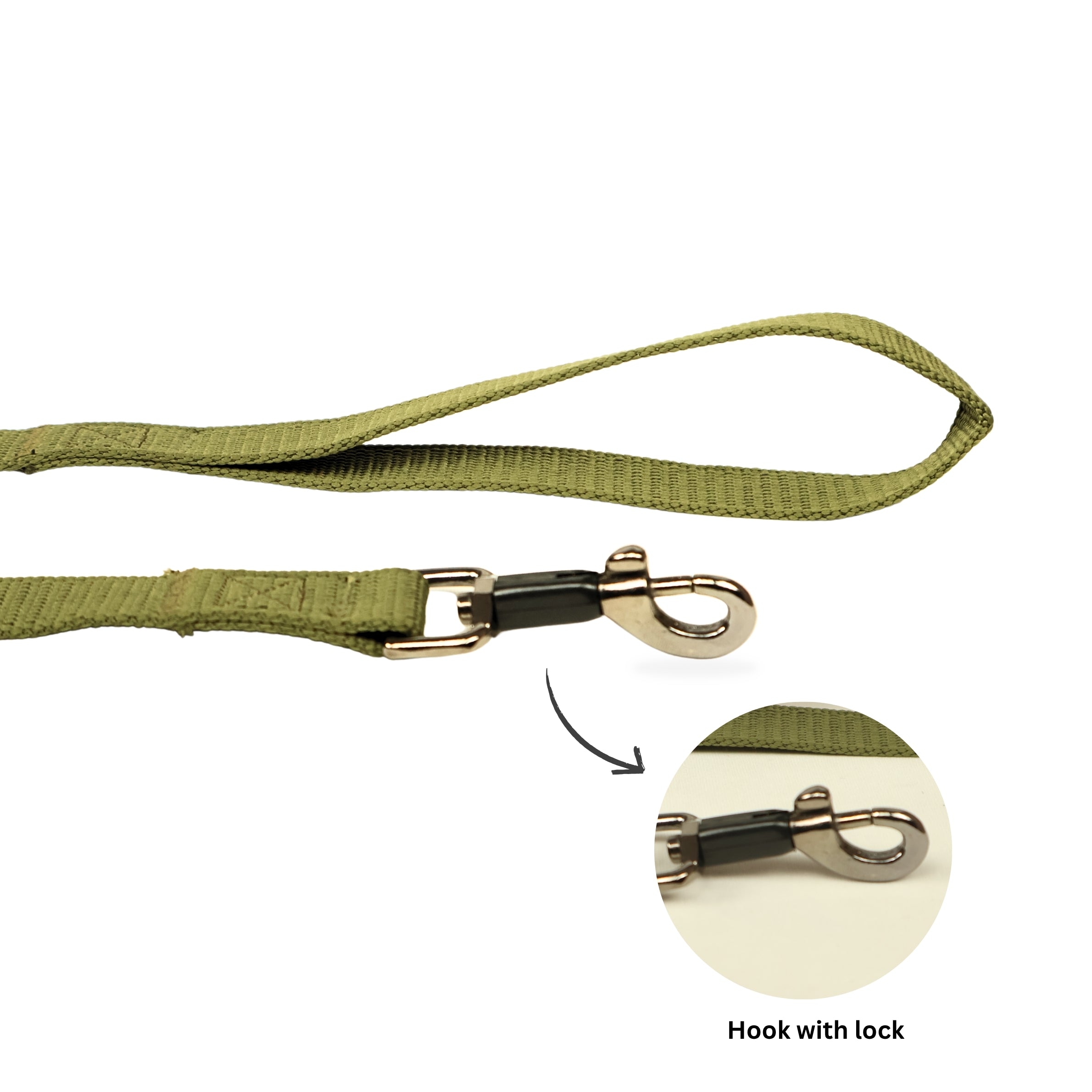 Strong Poly Dog Leash Flat, Tangle-Free, Multiple Colours
