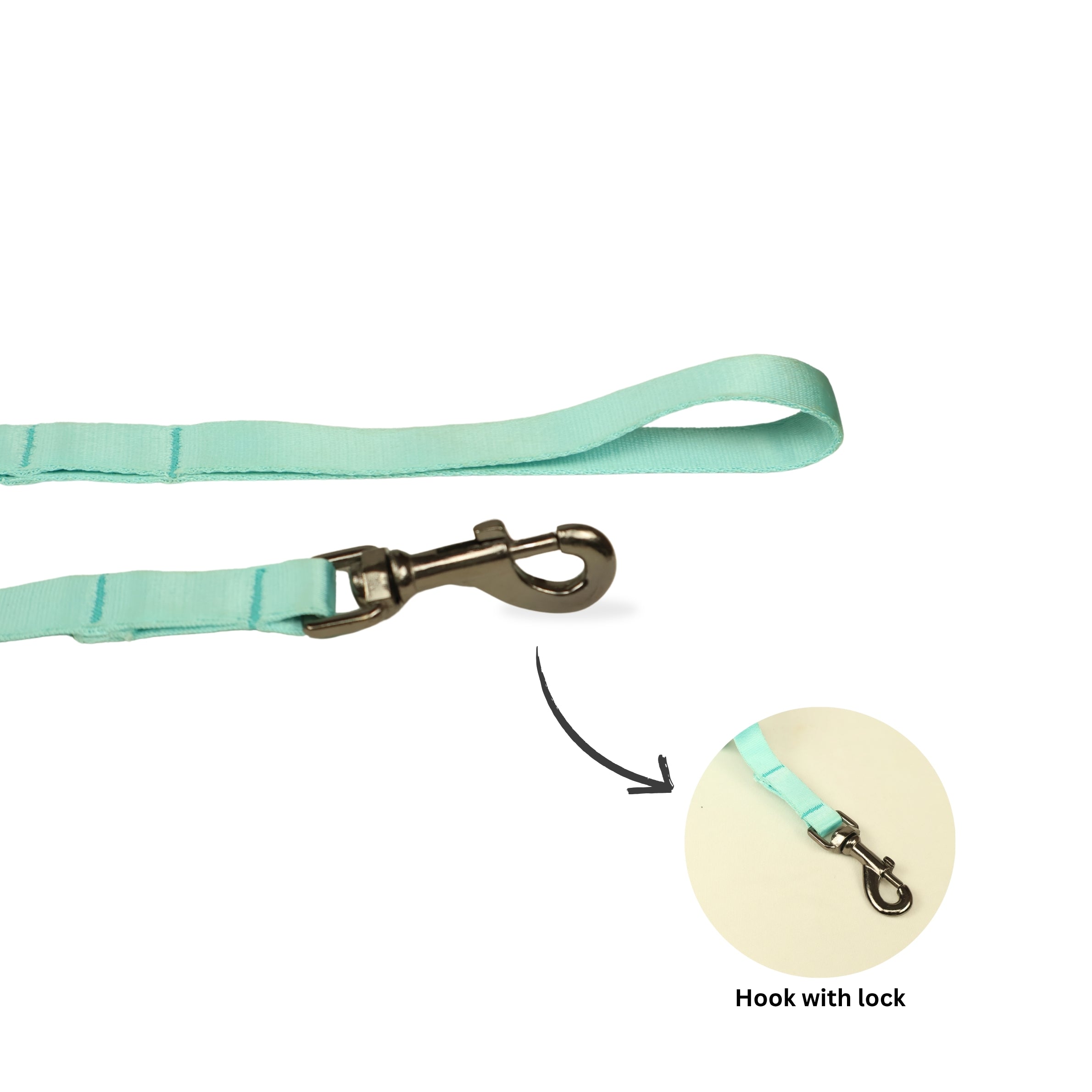 Nylon Dog Leash with Comfortable Grip and Multiple Colour Options