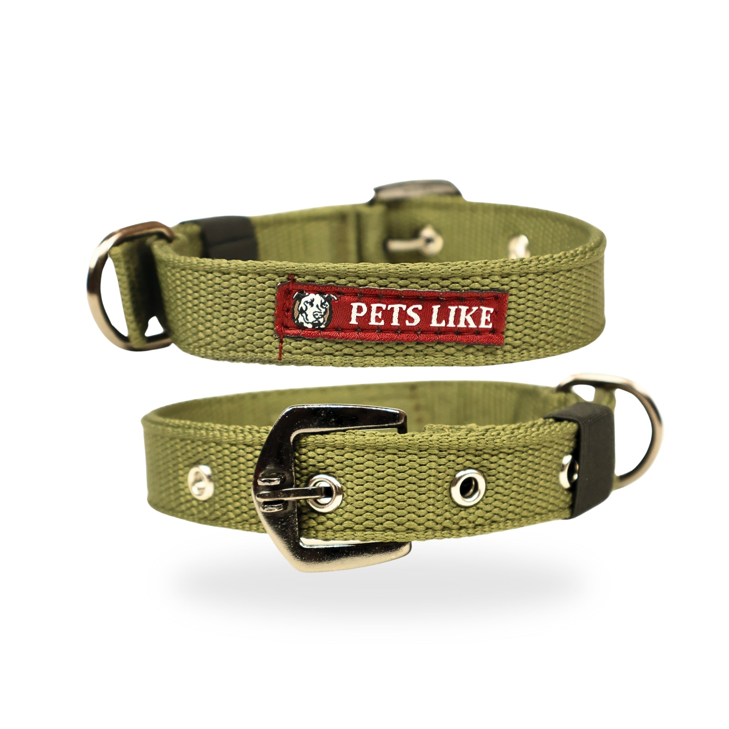 Premium Polyester Pet Collar Safe, Long-Lasting & Multiple Colours