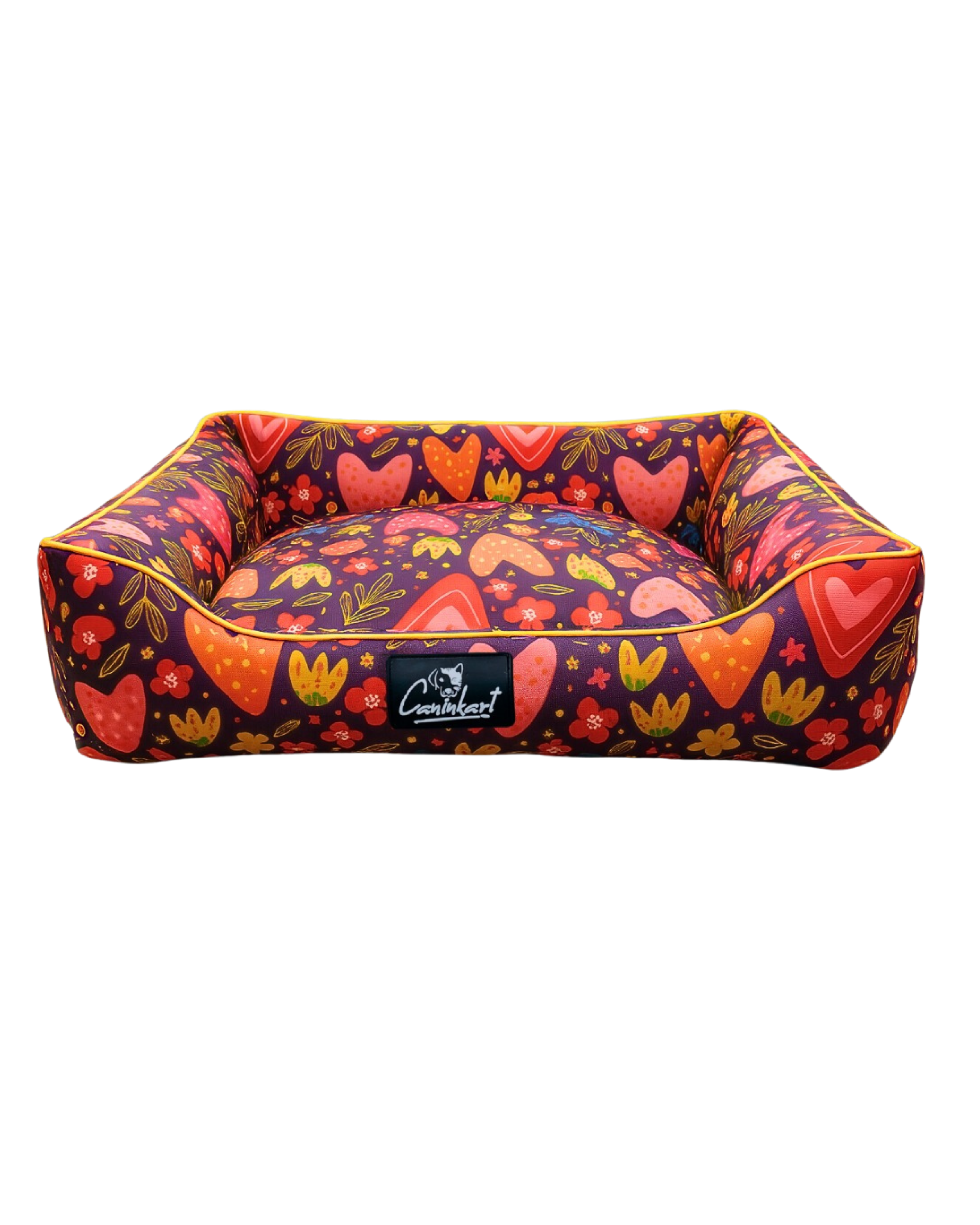 Printed Dog Lounger Bed Online, Soft & Comfortable Dog Bed