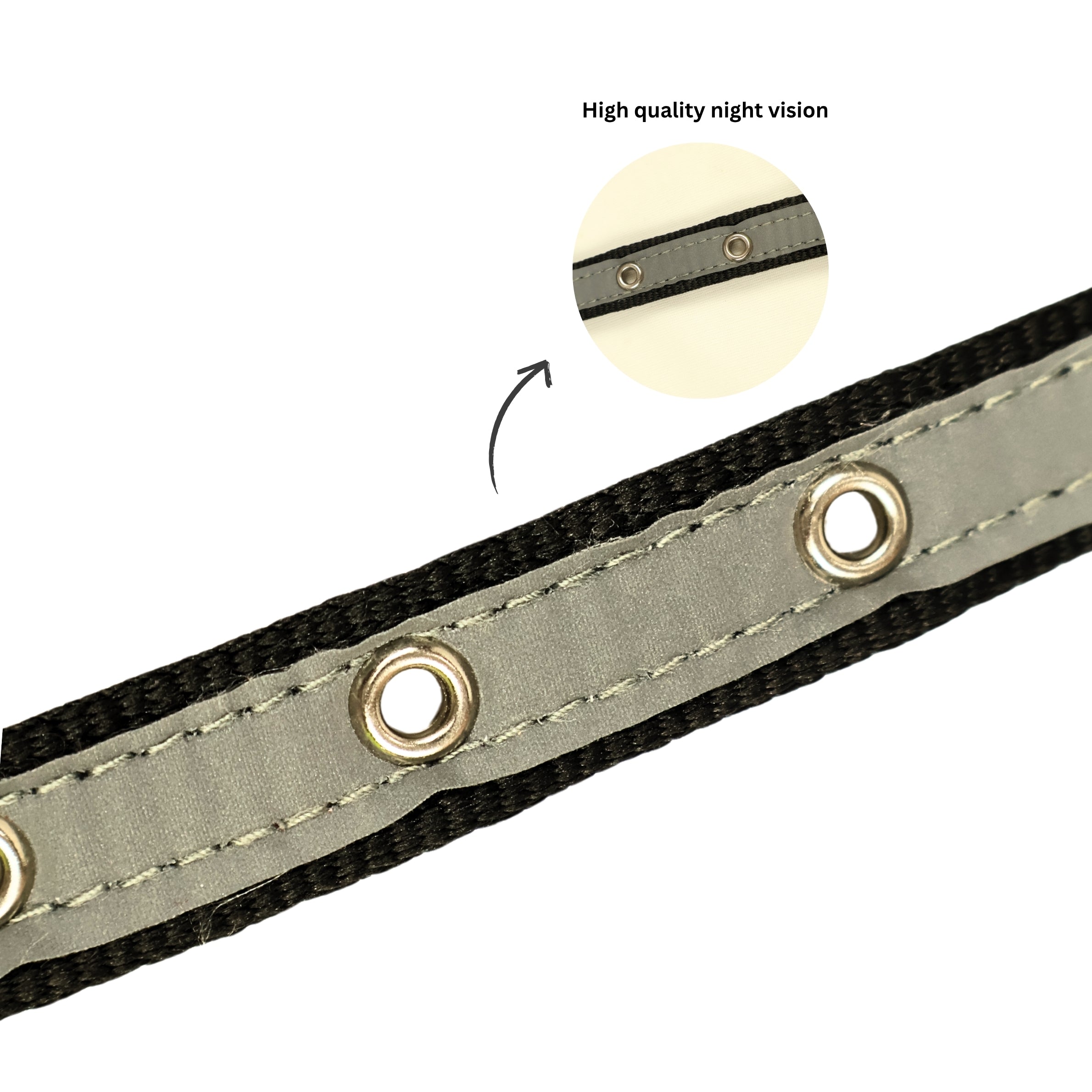 Reflective Dog Collar for Night Safety. Adjustable & Durable in Multiple Colours