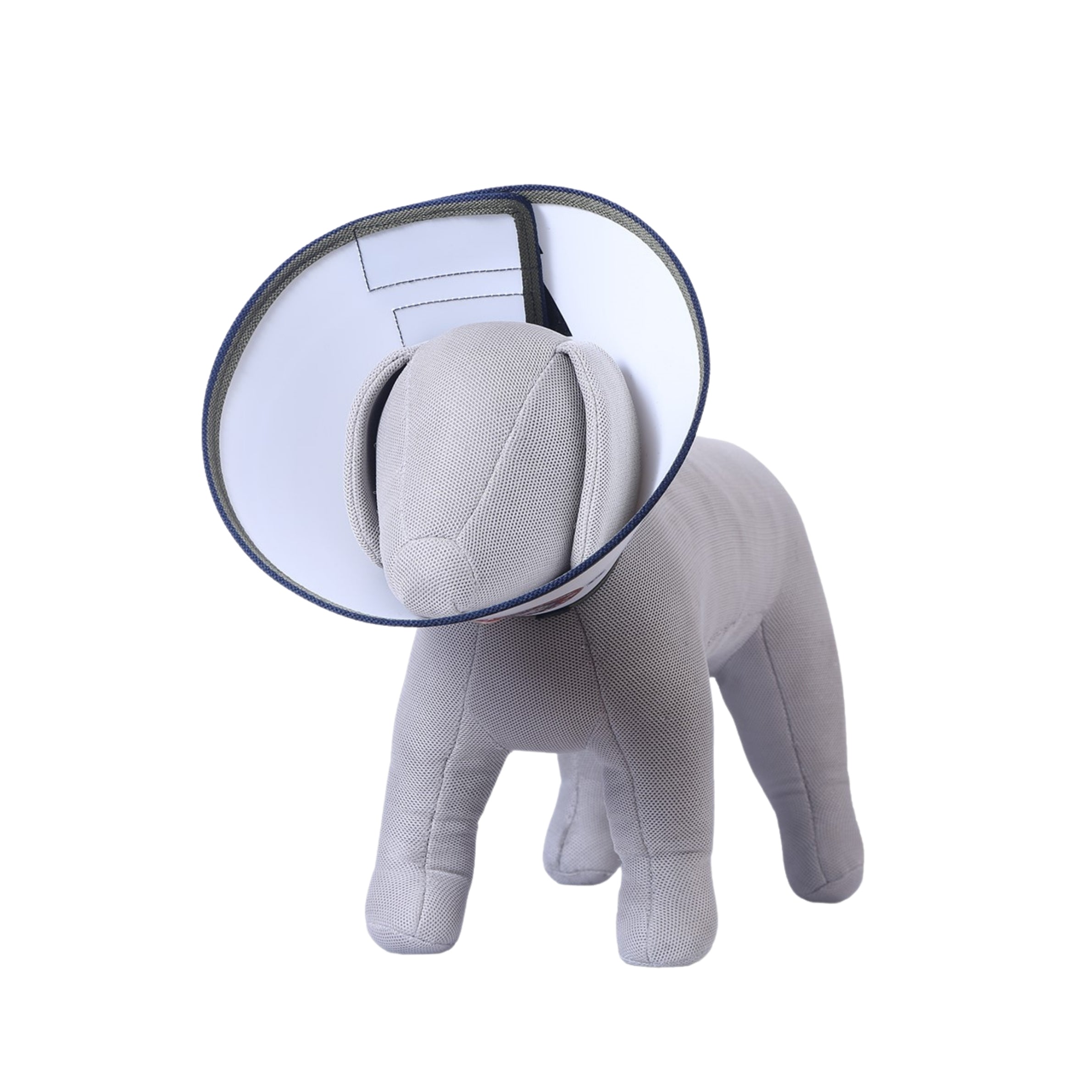 Transparent Dog E-Collar, Comfortable Recovery Cone for Pets