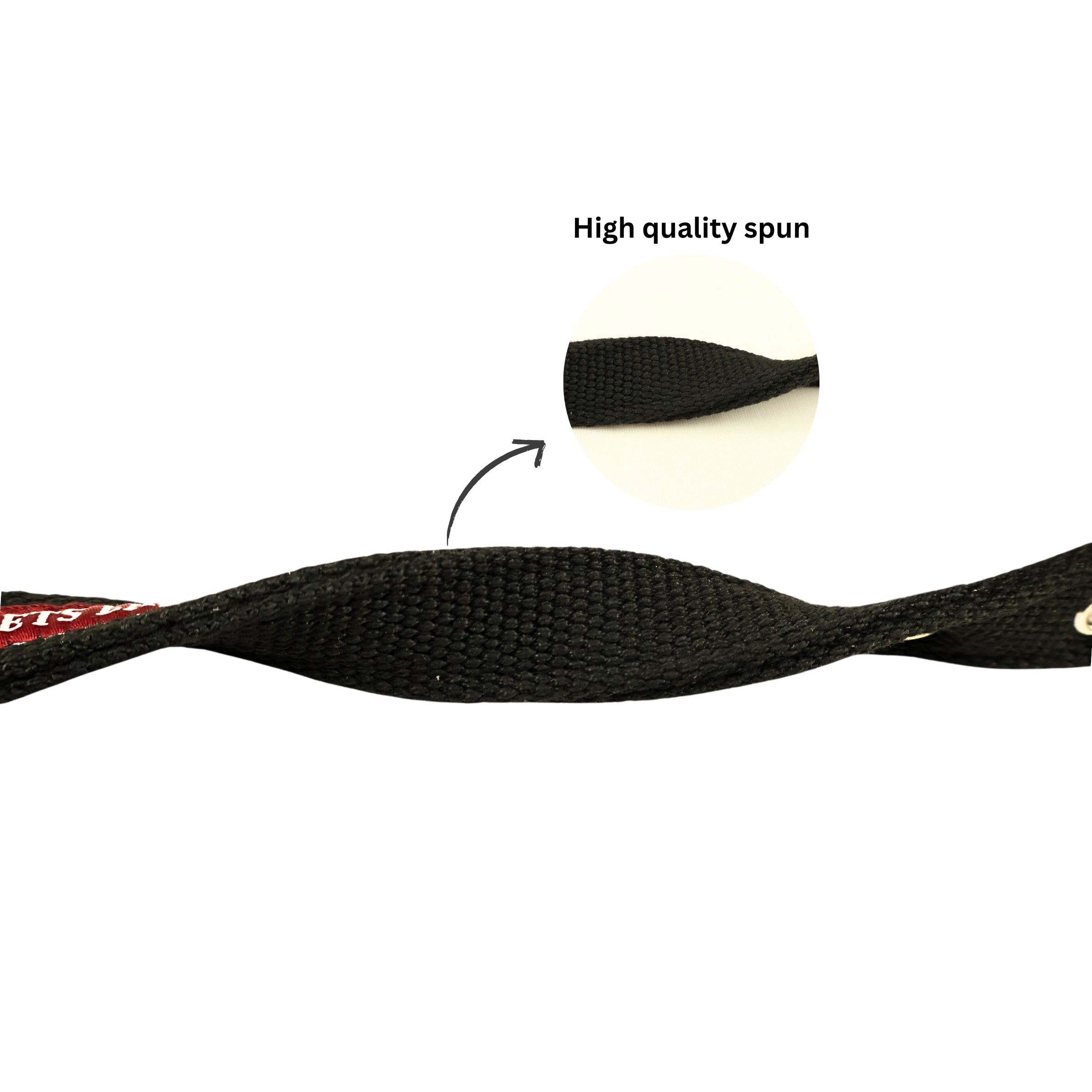 Durable Spun Poly Dog Collar for Dogs – Adjustable Fit, Multiple Colours