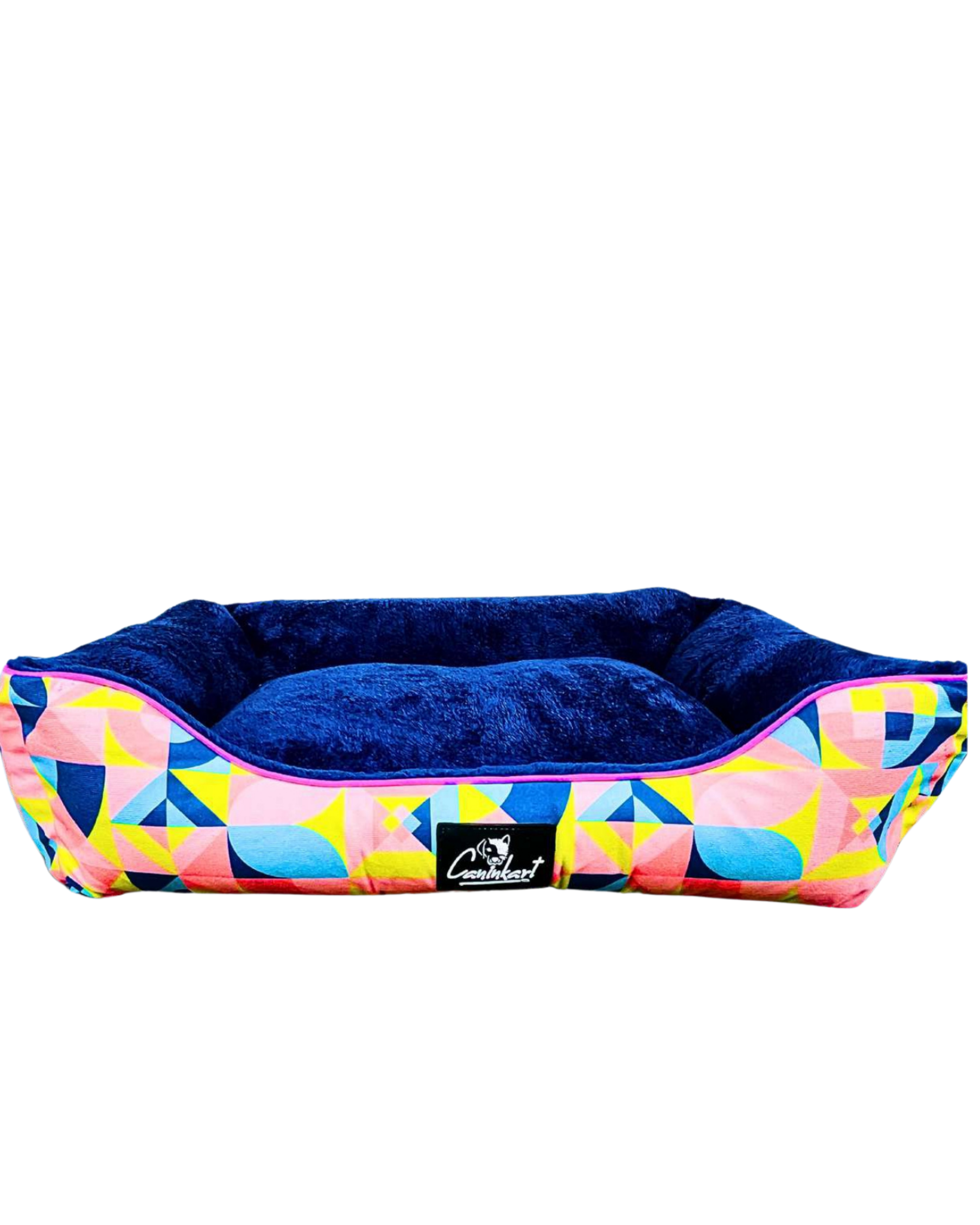 Pet Bed Fur Lounger for Dogs & Cats, Premium Soft Comfort