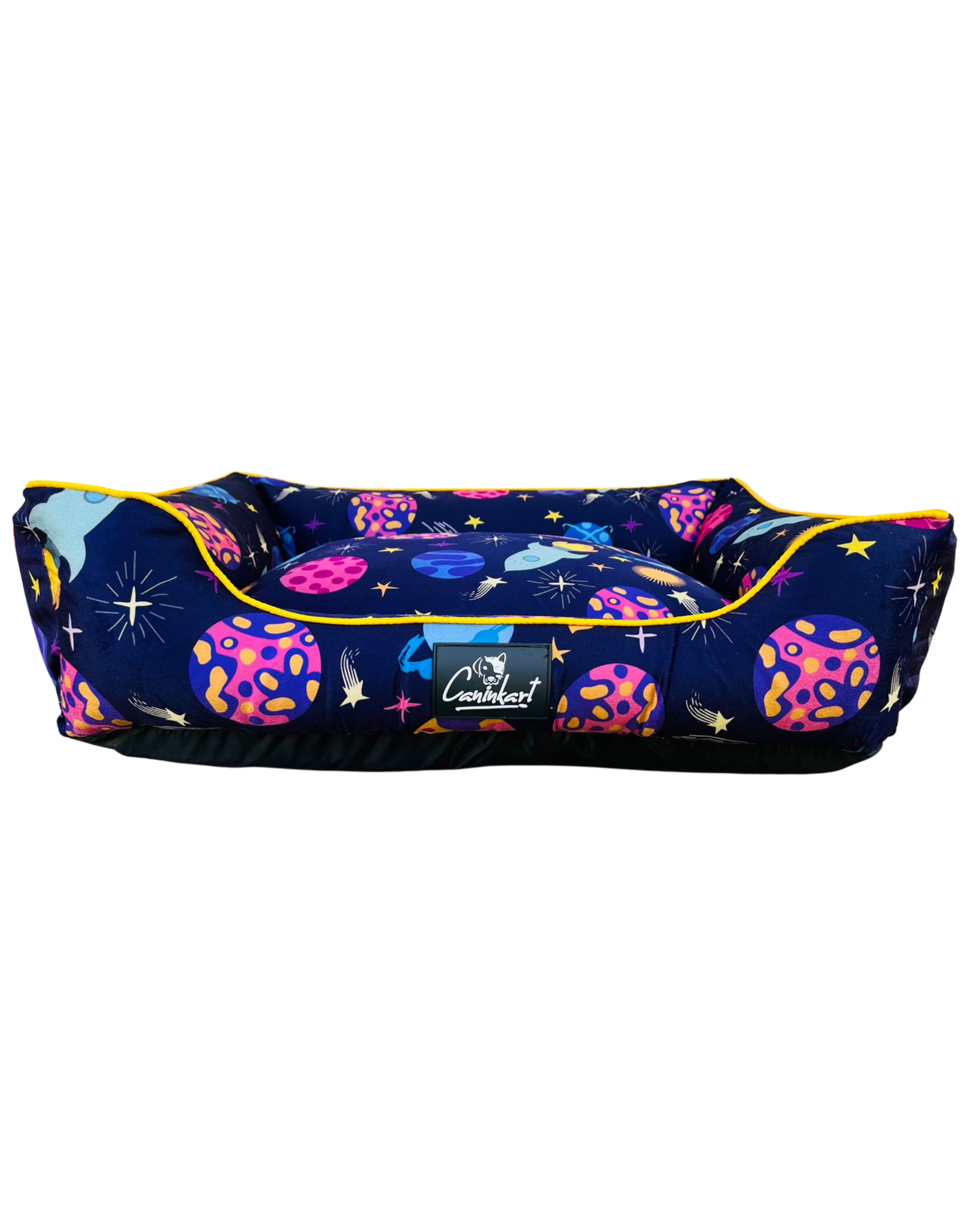 Printed Dog Lounger Bed Online, Soft & Comfortable Dog Bed