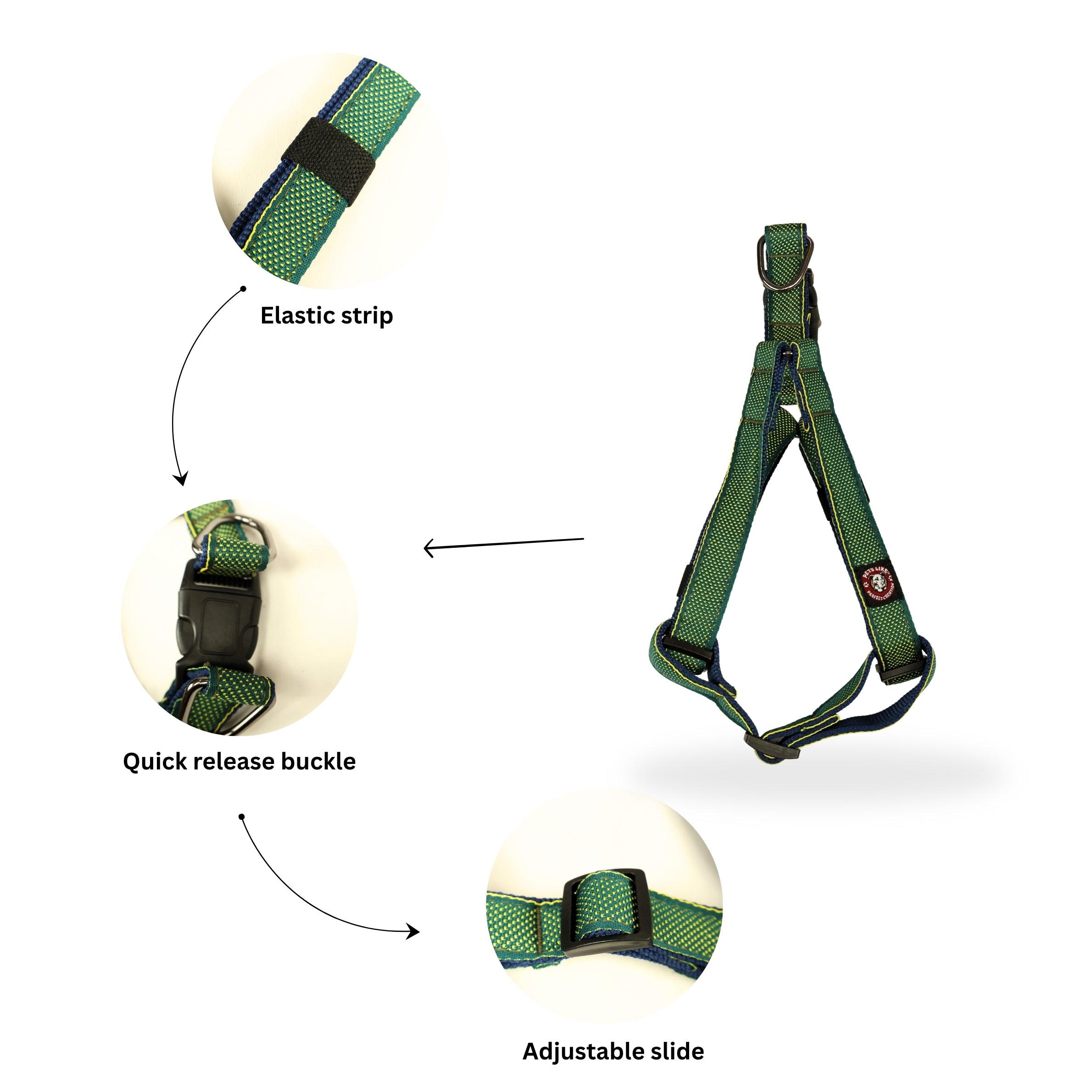 Designer V Dog Harness Online, Stylish & Comfortable in Multiple Colours