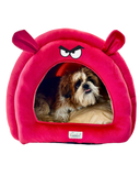 Caterpillar Cave Pet Bed for Cats & Small Dogs, Cozy Indoor Bed