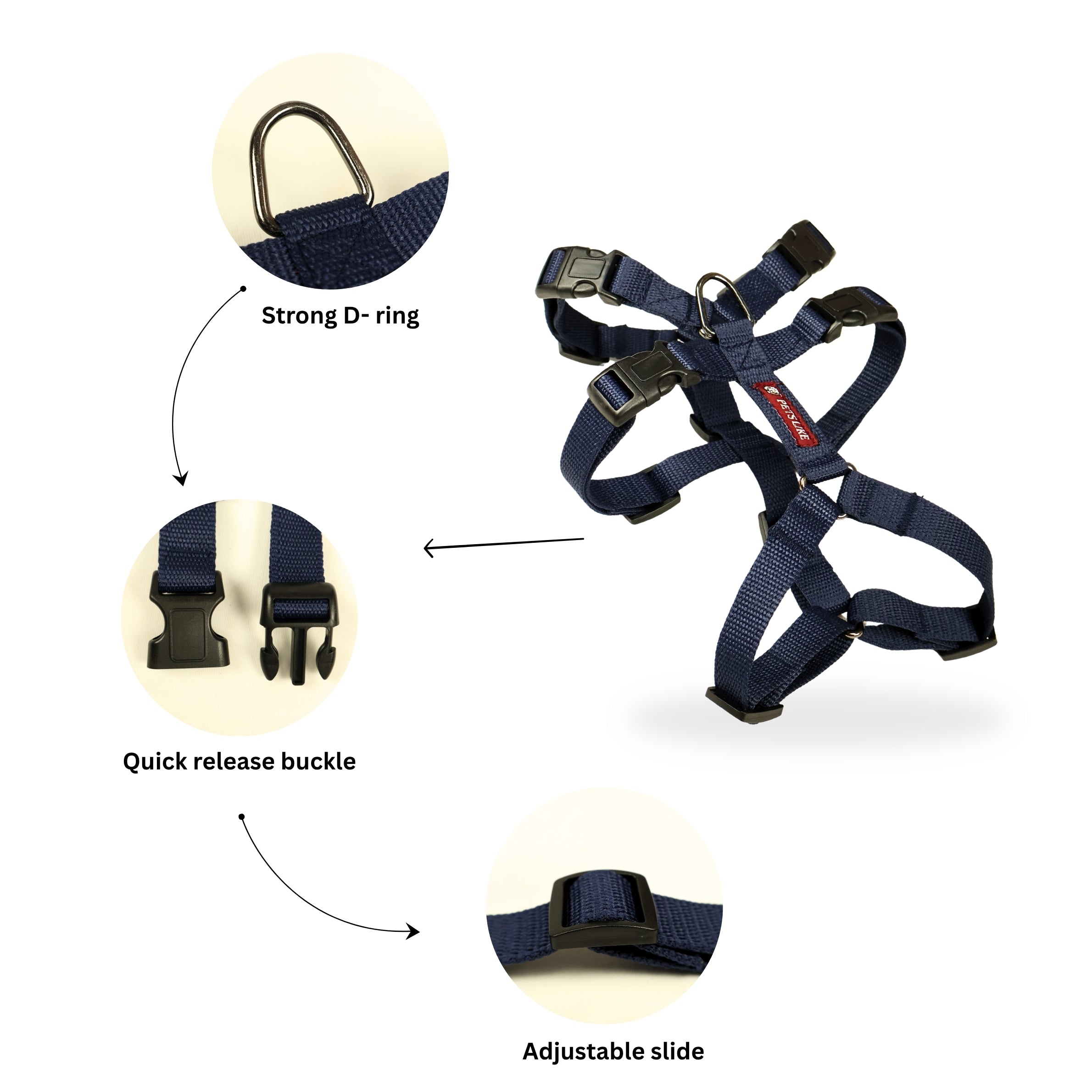 Double H Dog Harness Secure, Adjustable & Multi-Colour