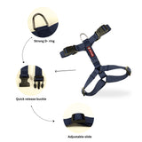 Durable No-Pull Dog Harness, Adjustable Fit in Multiple Colours