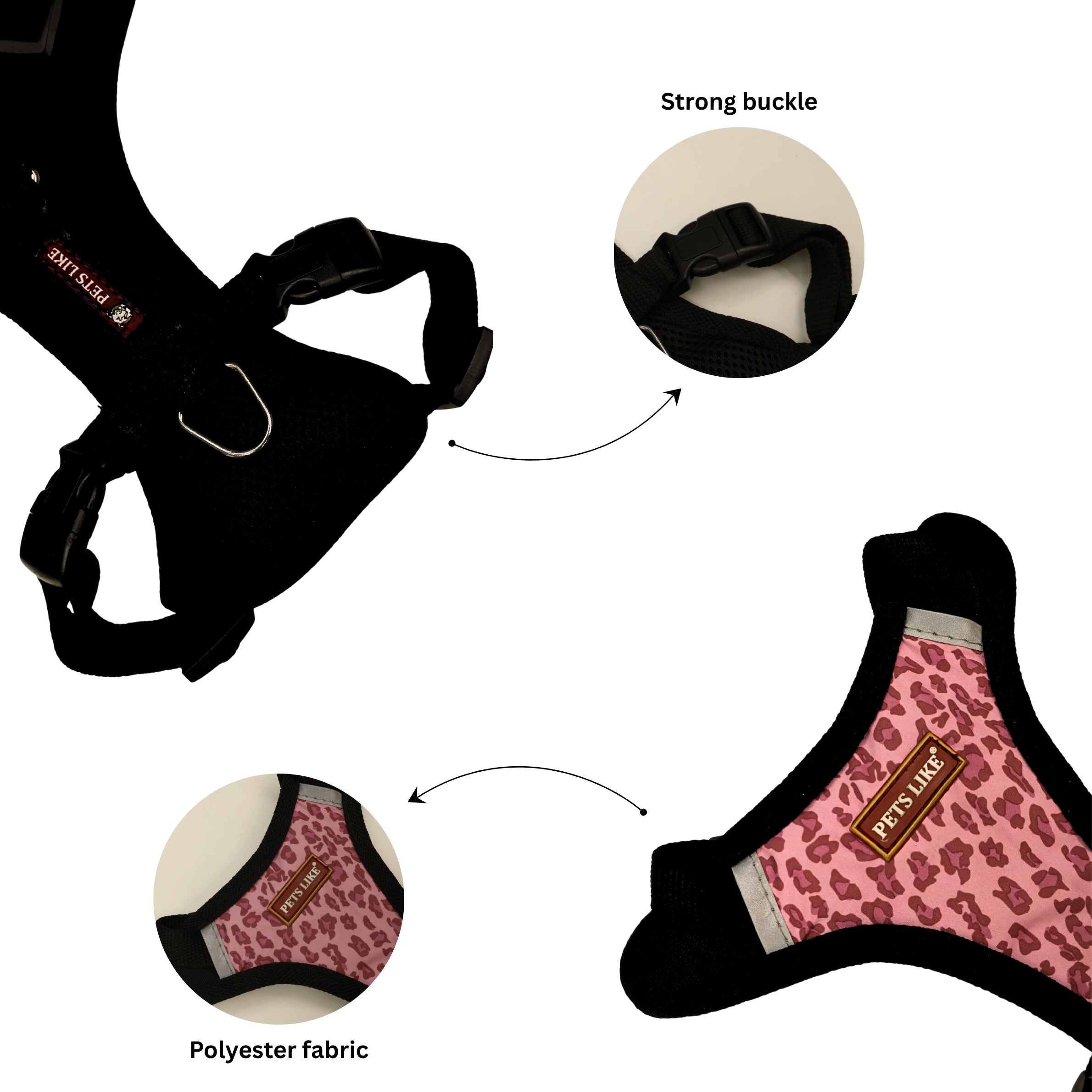 Single Side Padded Dog Harness, Comfortable, No-Pull Pet Harness