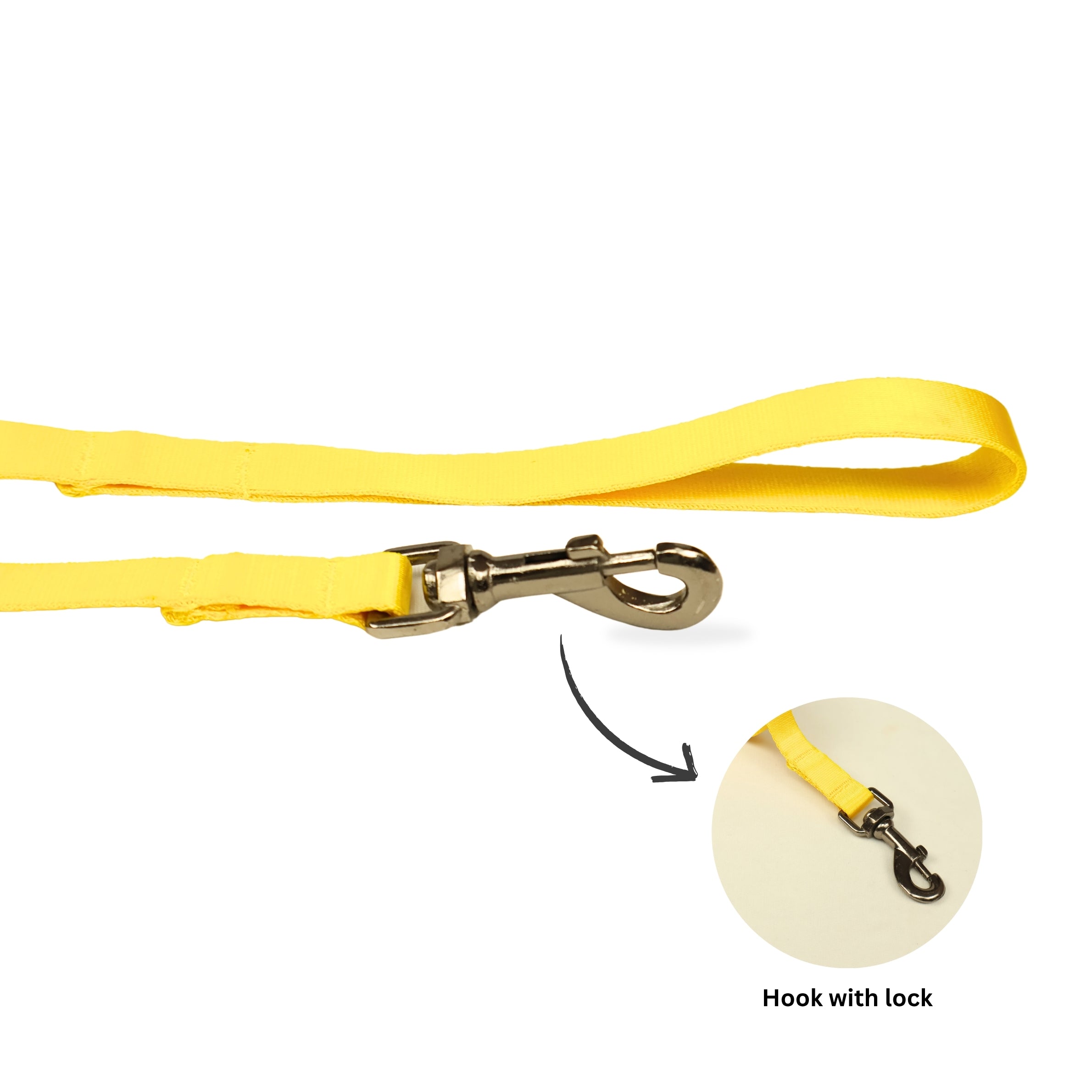 Nylon Dog Leash with Comfortable Grip and Multiple Colour Options