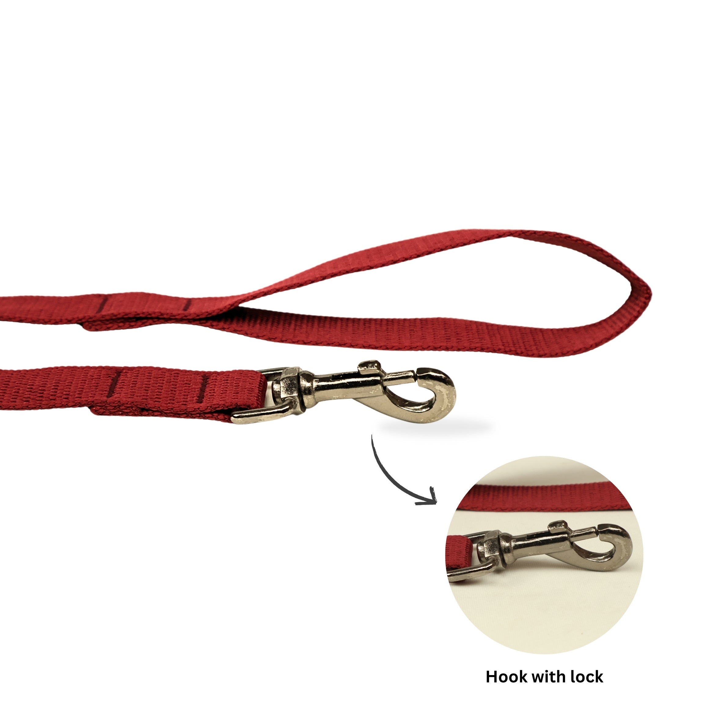 Strong Poly Dog Leash Flat, Tangle-Free, Multiple Colours