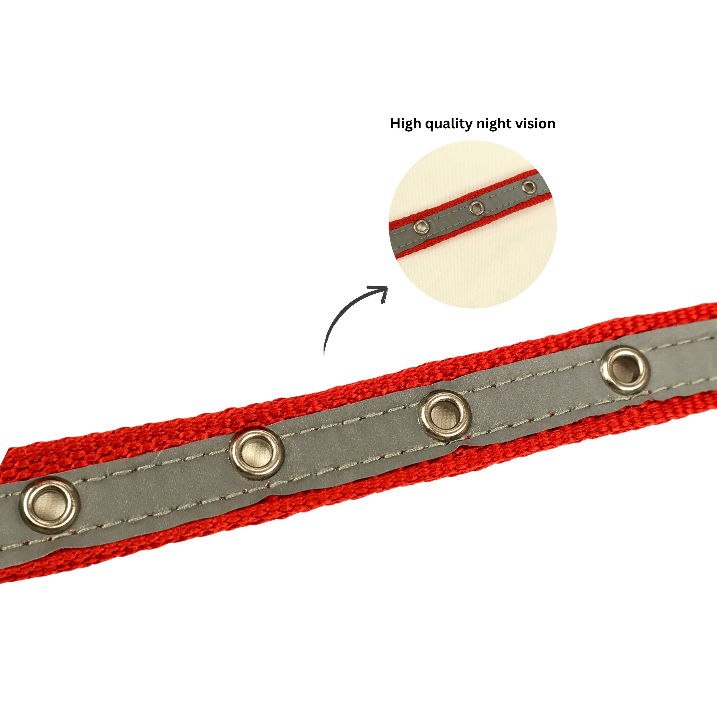 Reflective Dog Collar for Night Safety. Adjustable & Durable in Multiple Colours