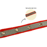 Reflective Dog Collar for Night Safety. Adjustable & Durable in Multiple Colours