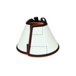 Transparent Dog E-Collar, Comfortable Recovery Cone for Pets