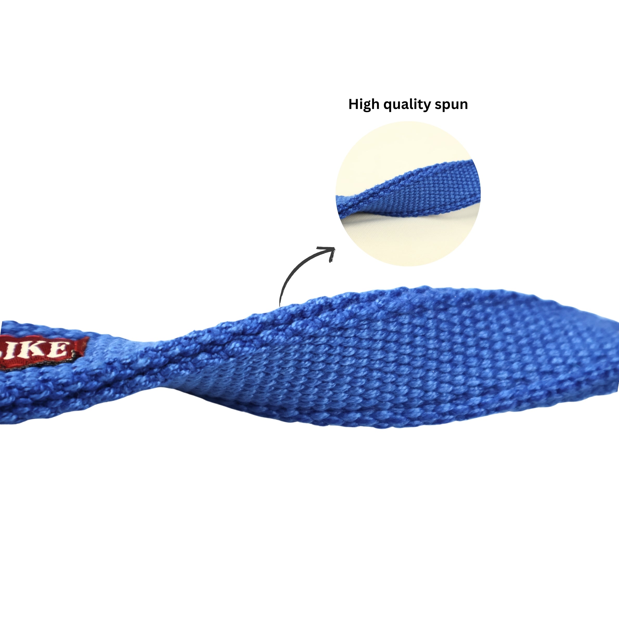 Durable Spun Poly Dog Collar for Dogs – Adjustable Fit, Multiple Colours