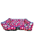 Printed Dog Lounger Bed Online, Soft & Comfortable Dog Bed