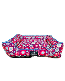Printed Dog Lounger Bed Online, Soft & Comfortable Dog Bed