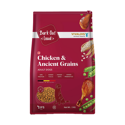 Bark Out Loud - Chicken & Ancient Grains - Medium & Large Breeds - Adult Dog Food