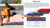 Dog Mattress for Comfort & Support, Soft Fur Pet Bed Online