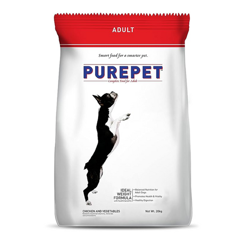 Purepet - Chicken & Vegetable - Adult - Dry Dog Food