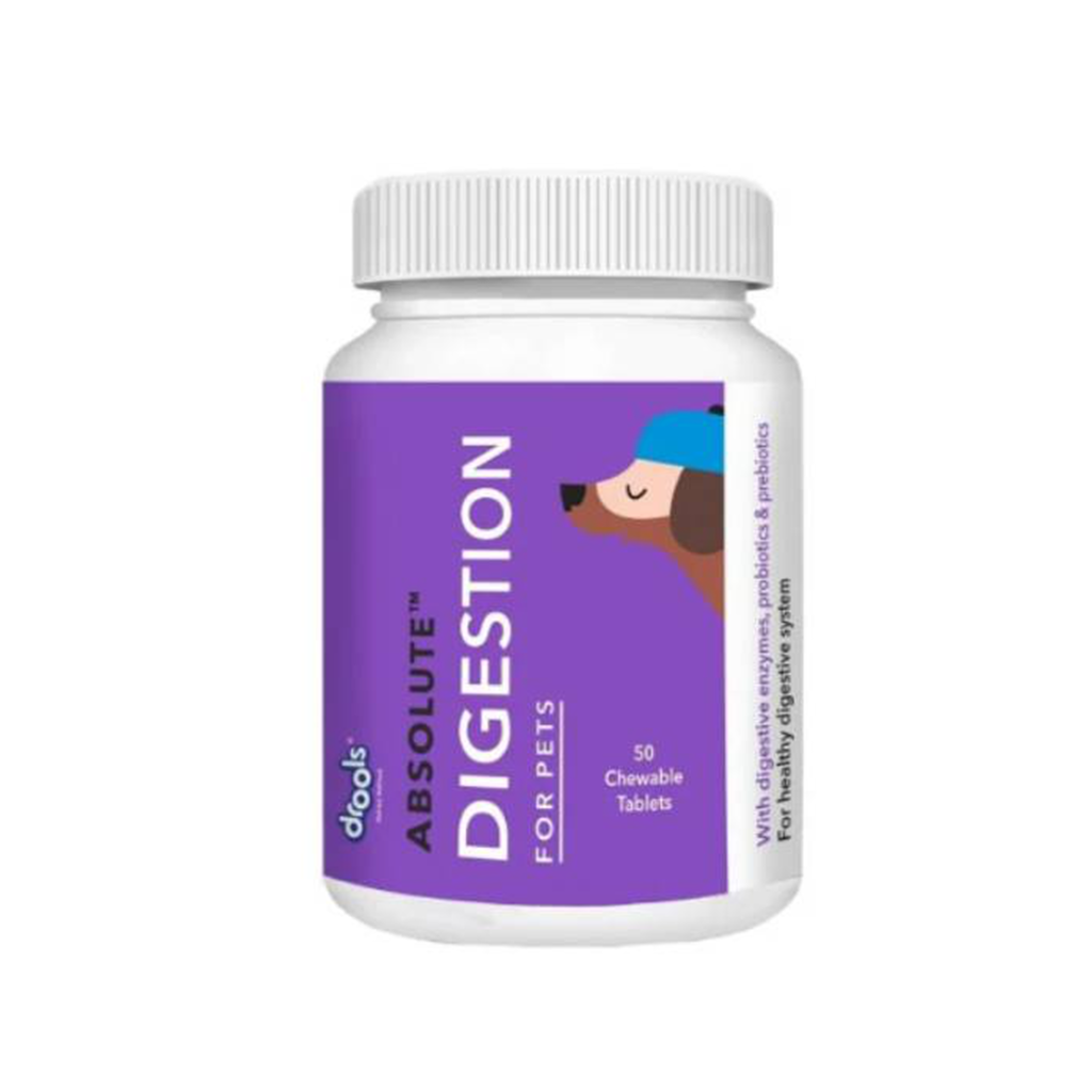 Drools - Absolute - Digestion Tablet - Dog Supplements