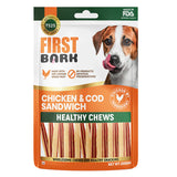 First Bark Chicken & Cod Sandwich Dog Treats