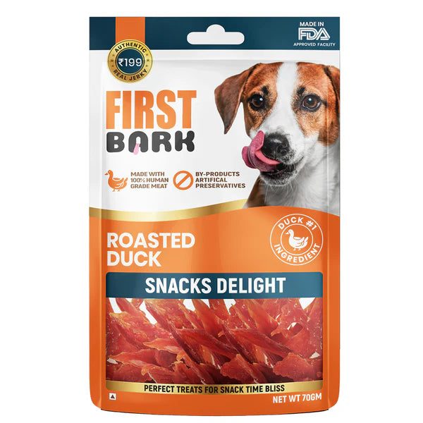 First Bark Soft Roasted Duck Dog Treats
