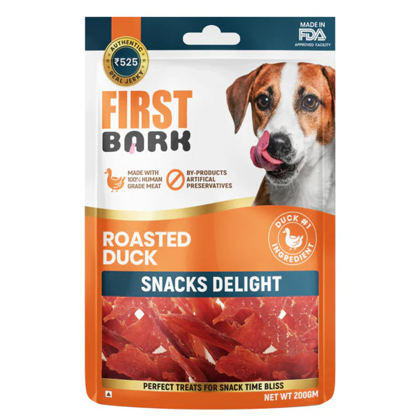 First Bark Soft Roasted Duck Dog Treats
