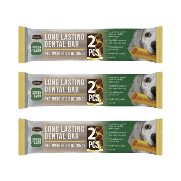 Goodies Long Lasting Dental Bar Chicken Dog Treats