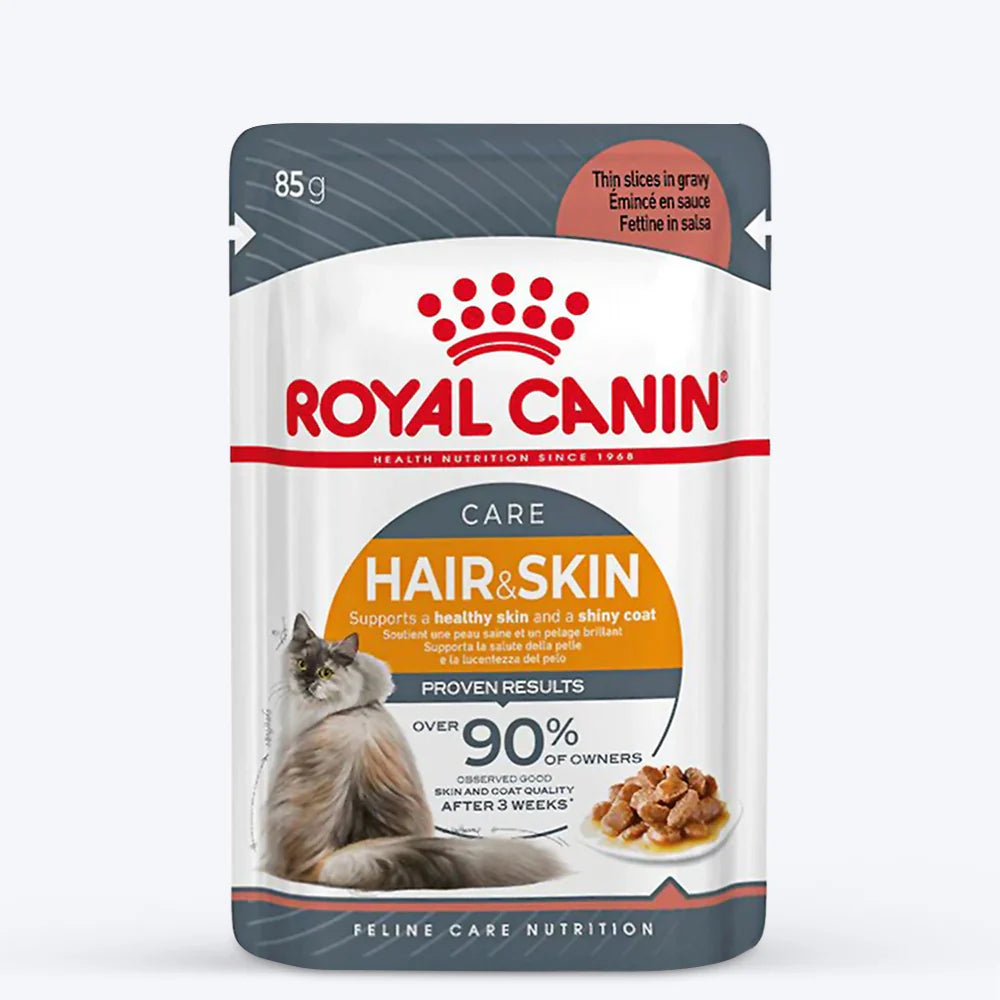 Royal Canin - Care Hair and Skin - Gravy - Wet Cat Food