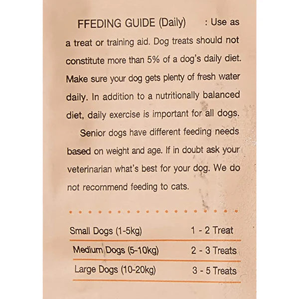 JerHigh Chicken Bacon Dog Treat guide