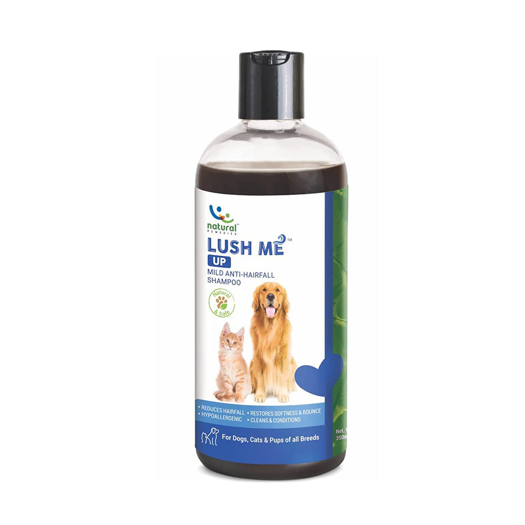 Natural Remedies - LUSH ME UP - Anti Hairfall Shampoo - For Dog & Cat