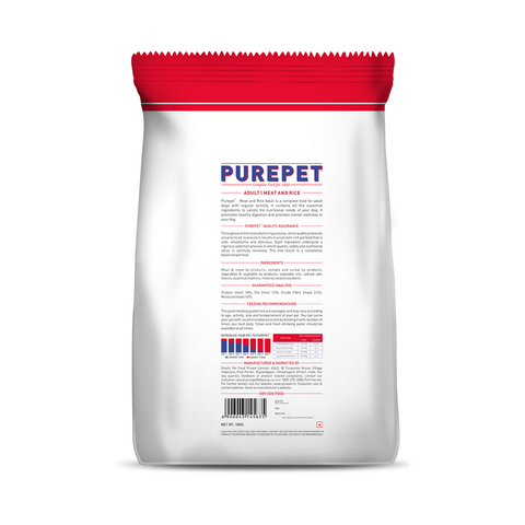 Purepet - Meat and Rice - Adult - Dry Dog Food