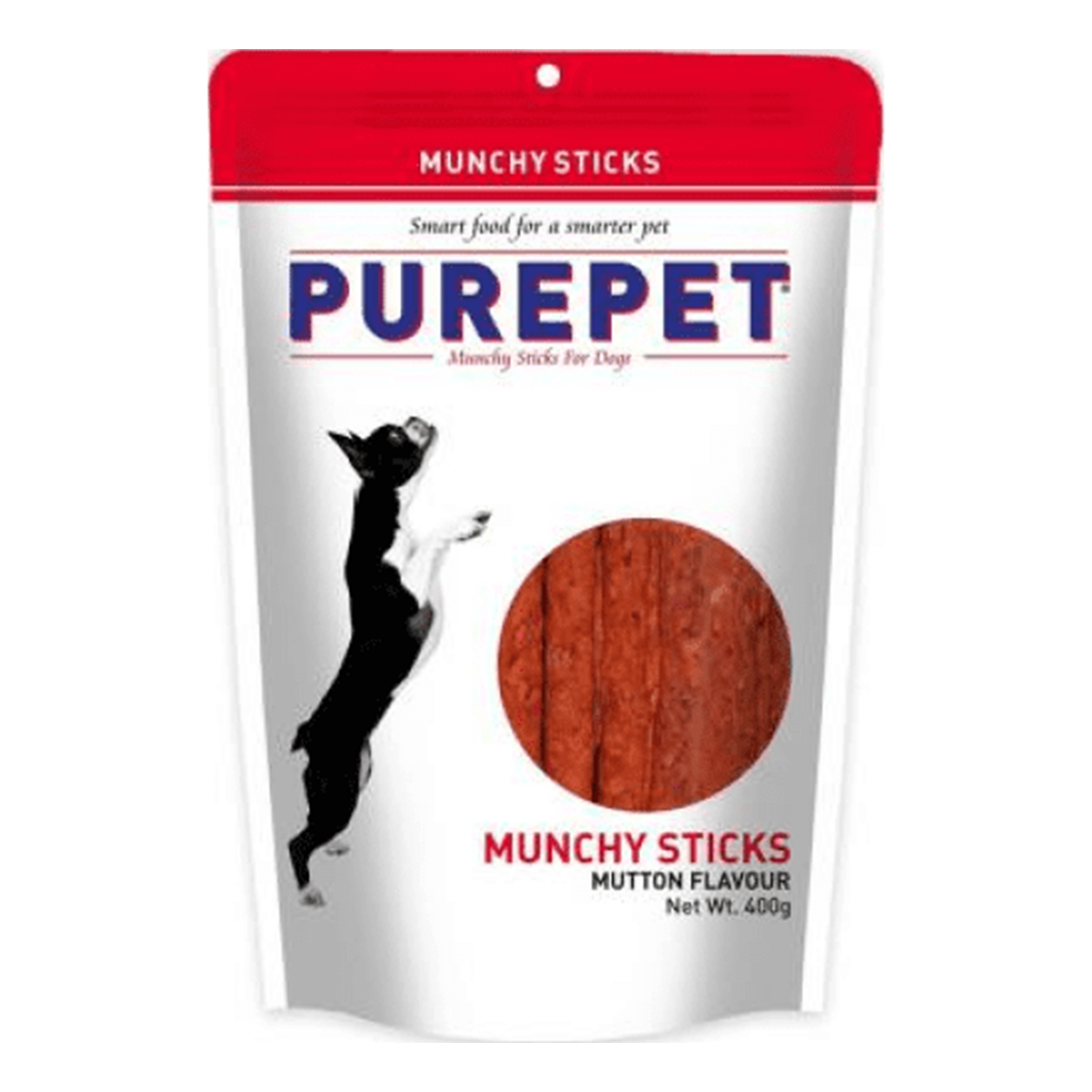 Purepet - Mutton Flavour - Munchy Sticks - Dog Treat