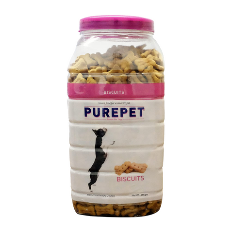 Purepet - Mutton Flavour - Real Chicken Biscuit - Dog Treats