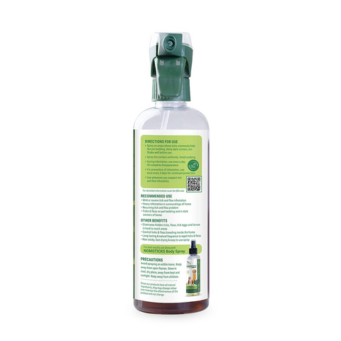 Naturals Remedies - NomoTicks - Anti Tick & Flea - Home Spray