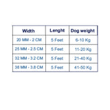 Durable Spun Polyester Dog Leash. Strong & Lightweight