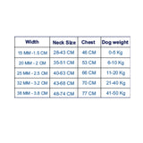 Durable Spun Poly Dog Collar for Dogs – Adjustable Fit, Multiple Colours