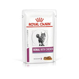 Royal Canin Wet Adult Cat Food Renal with Chicken Feline