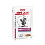 Royal Canin Wet Adult Cat Food Renal with Tuna Feline