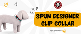 Spun Poly Clip Collar for Dogs with Secure Buckle in Multiple Colours