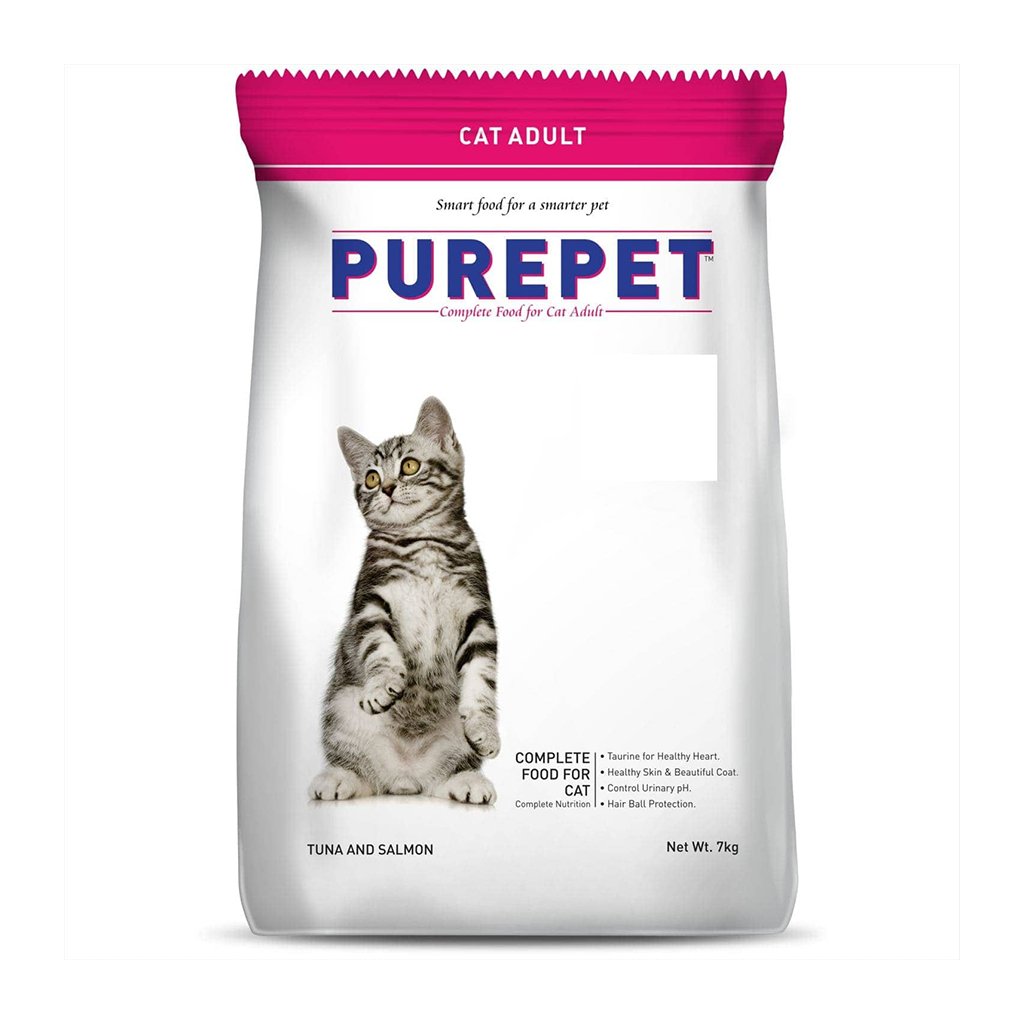 Purepet - Tuna and Salmon - Adult - Cat Dry Food