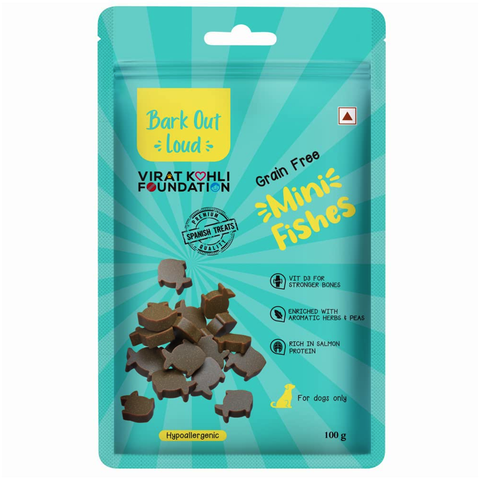 Bark Out Loud - Grain Free Mini Fishes - Treats For Dog