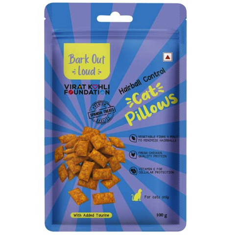 Bark Out Loud - Hairball Control Cat Pillow Treats- For cat