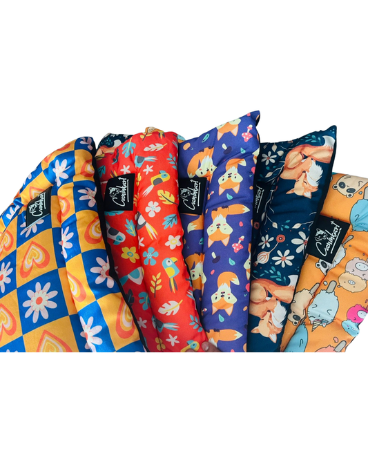 Soft Printed Pet Sleeping Mat for Dogs & Cats, Home Use