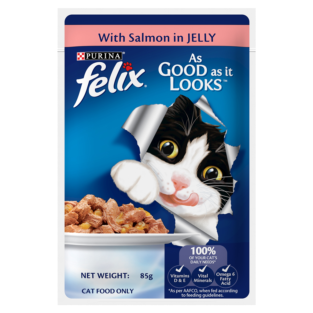 Purina - Felix - Salmon with Jelly - Adult Cat Wet Food