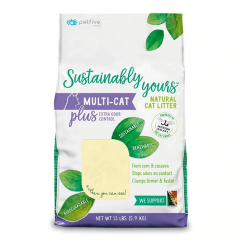 Sustainably Yours - Multi Cat Plus - Cats Litter