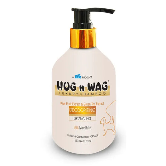Hug n Wag Luxury Deodorizing Shampoo for Dogs